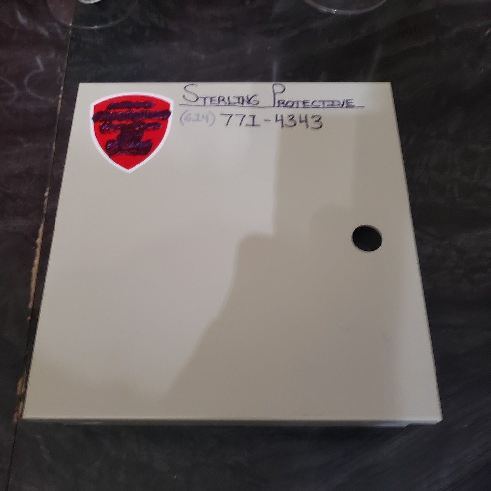 Underwriters Laboratories Fire & Burglary Warning System Control Unit Enclosure