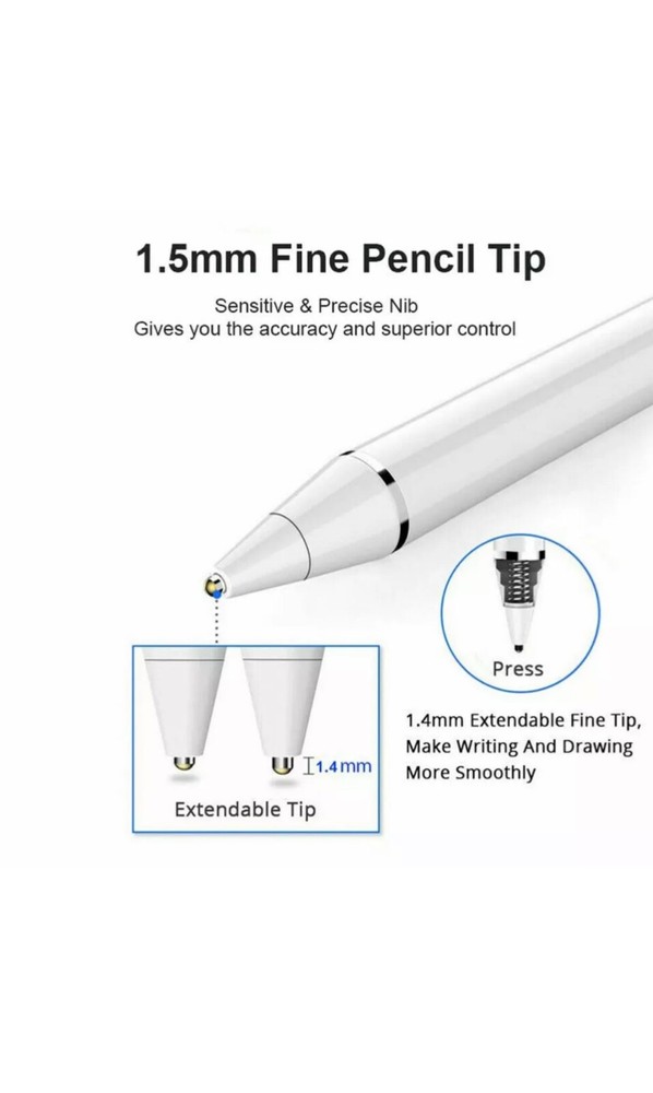 N-PEN - Penna touch capacitiva punta fine universale per iPad tablet PC