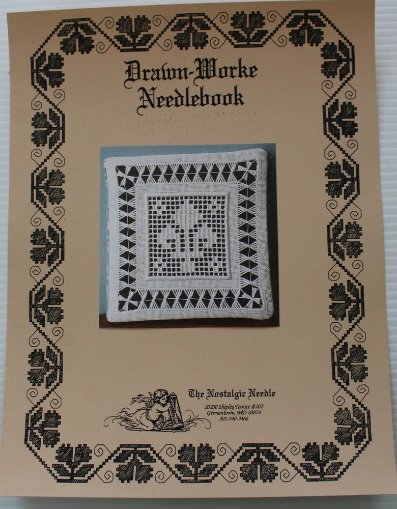 Drawn-Worke Needlebook - by Nostalgic Needle