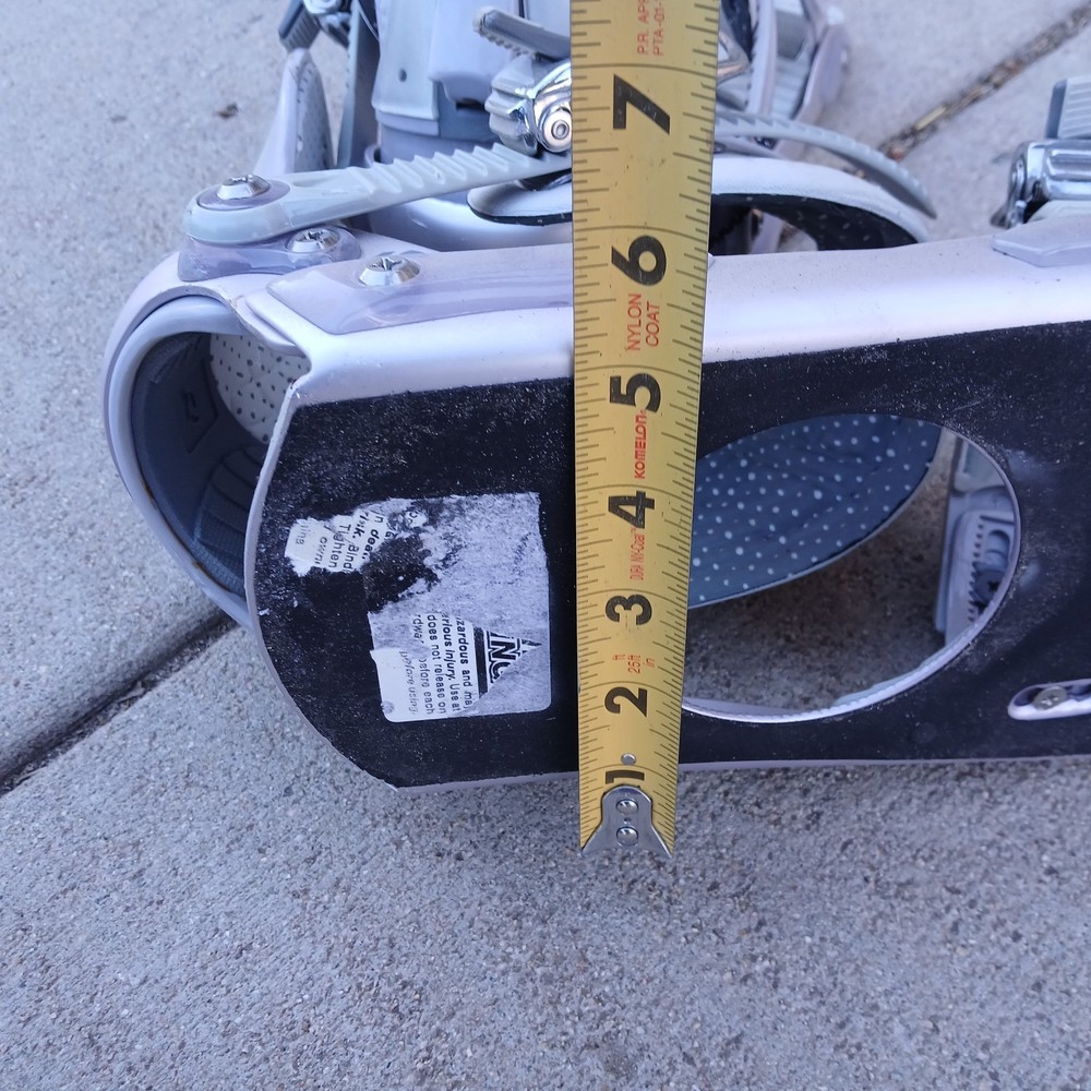 Ride VXN Womens Snowboard Bindings Lavender Gray