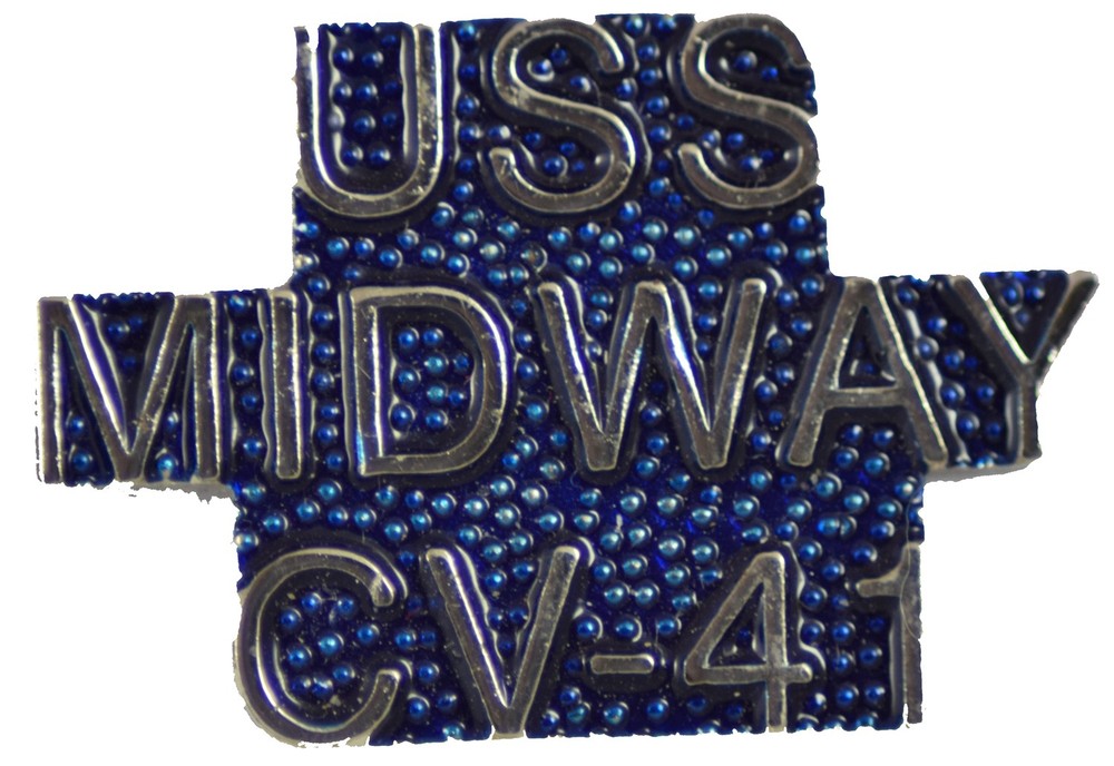 USS Midway CV-41 Pin