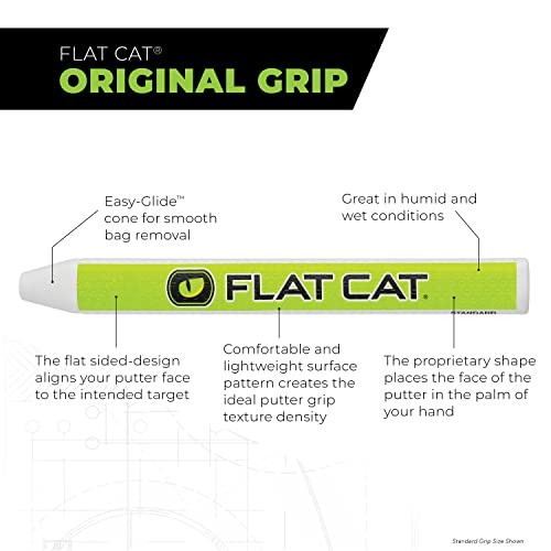 Flat Cat Square Putter Grip - FAT Size