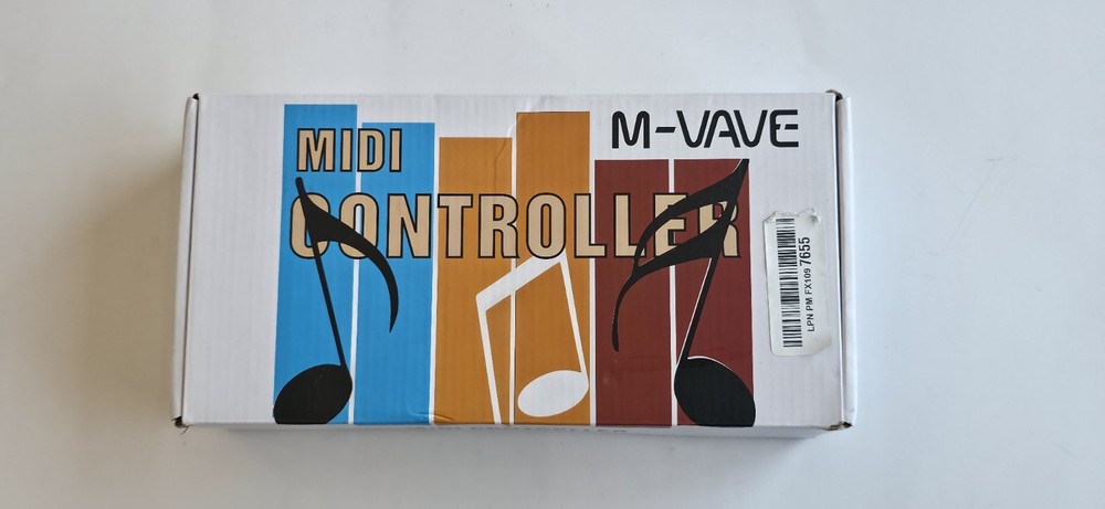 M-WAVE Wireless MIDI Controller - Bluetooth USB MIDI Mixer with 8 Knobs - Black