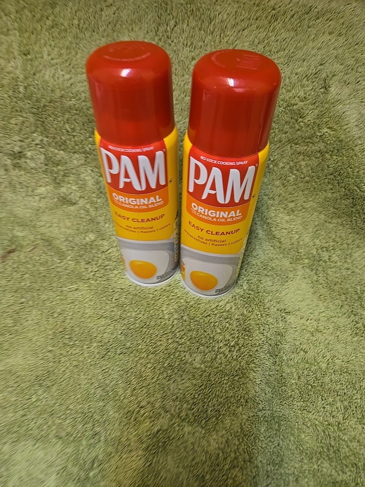 PAM Original Cooking Spray, 6 oz 2 Cans