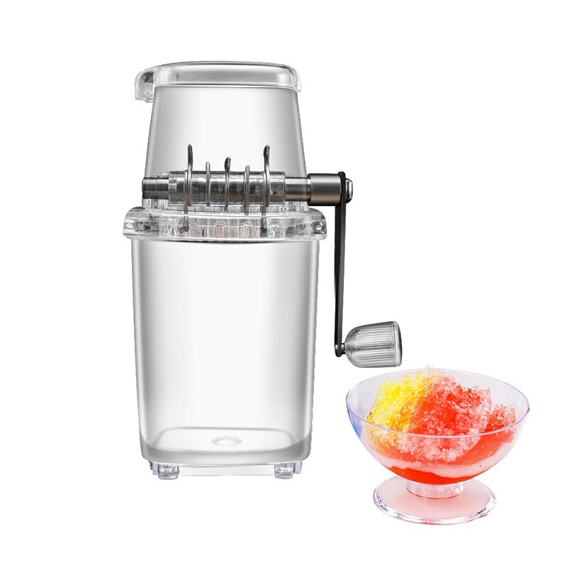 Ice Crusher Hand Crank Ice Machine Kitchen Bar Ice Blenders Fun Drinks Tools