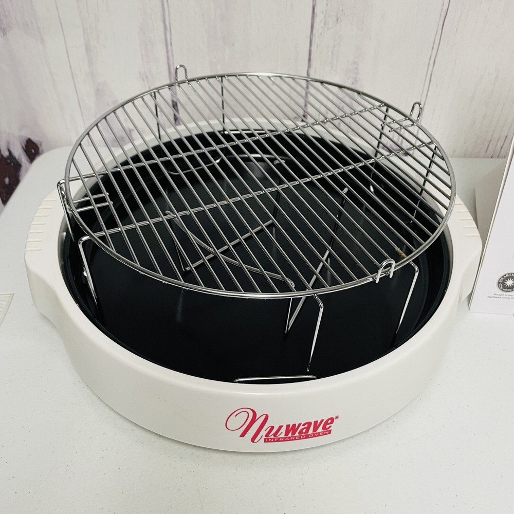 NuWave Hearthware Infared Oven Plastic Base Grate Rack Drip Pan 20201 W/ Books
