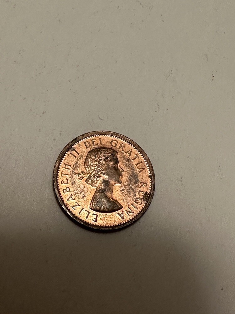 1964 Canada One Cent Canadian Coin