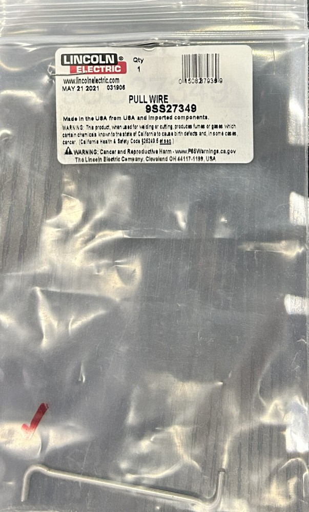 Lincoln 9SS27349 PULL WIRE