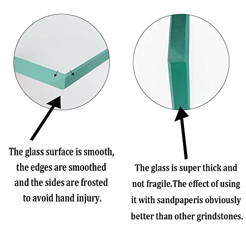 Flat Glass Lapping Plate Sharpening System Dead Flat Float Plate Glass For Sharp