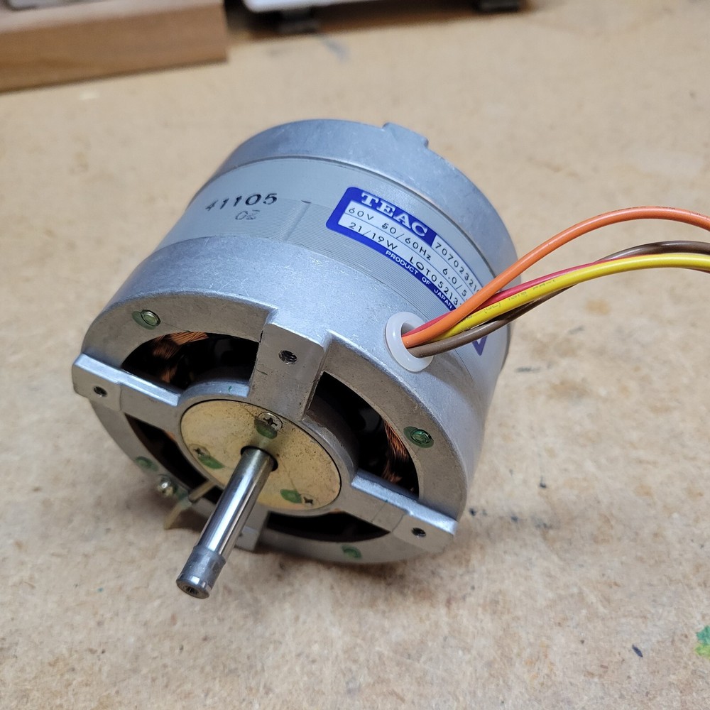 TEAC 3340 Left/Feed Motor, works.
