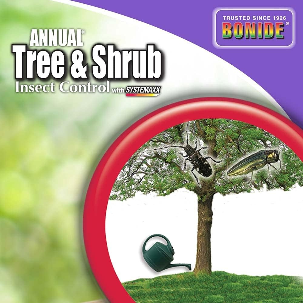 Bonide Annual Tree & Shrub Insect Control with Systemaxx, 128 oz...