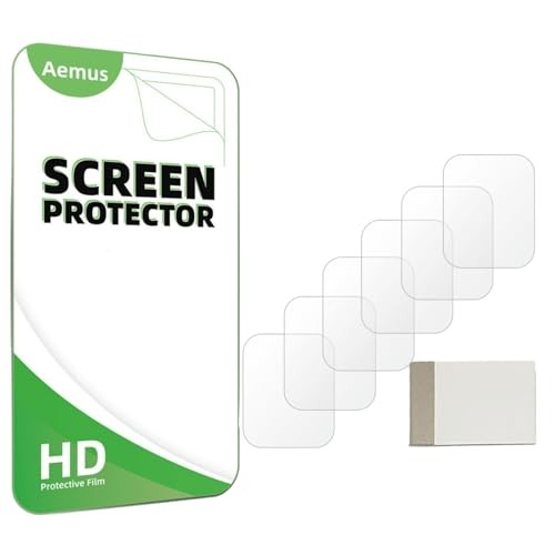 Screen Protector Compatible for BIGGERFIVE BRAVE 2 Smart Watch 1.8" (6 Pack)