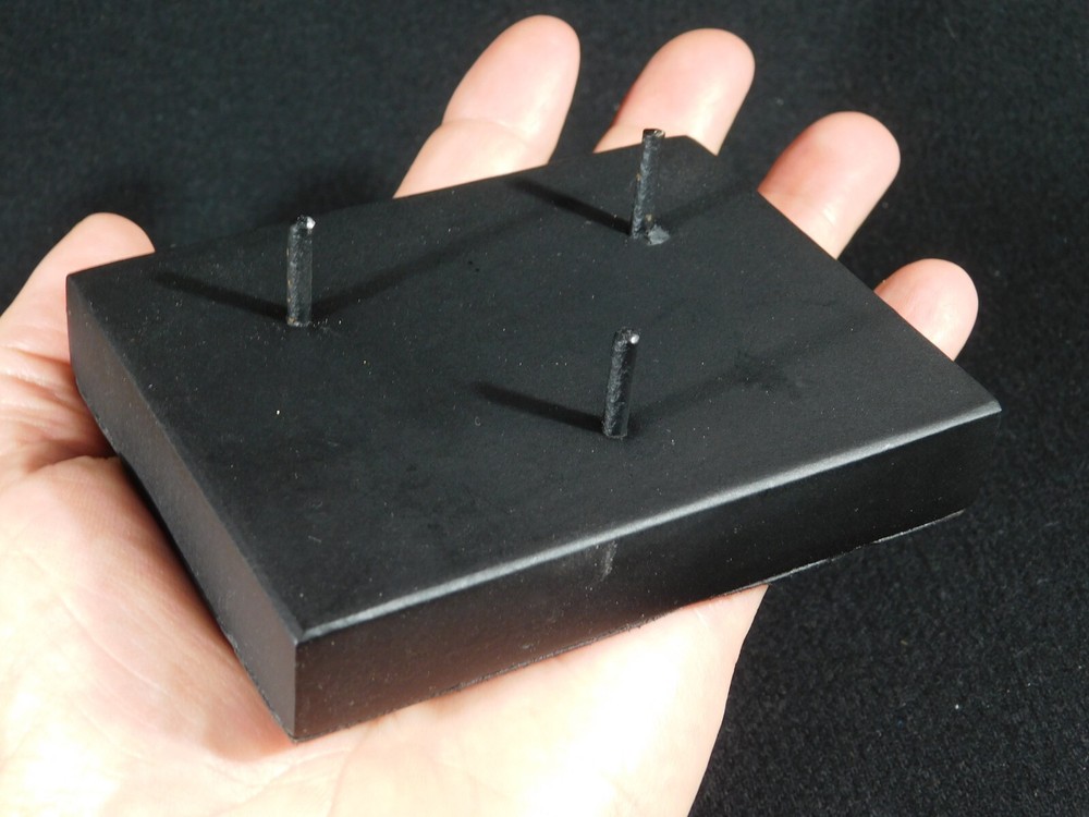 Display Stand Black Color Three Post Medium Size