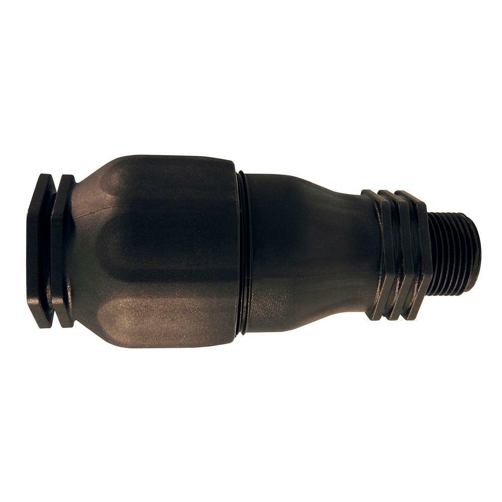 Apollo FLEXI adapter 1/2 in. Compression x 3/4 in. Dia. MPT Plastic Adapter