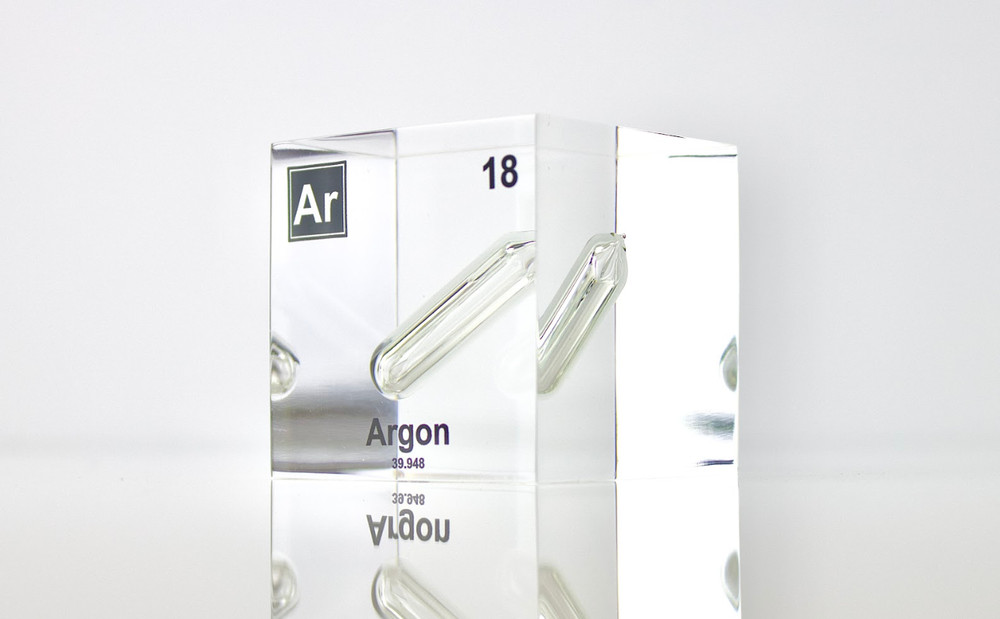 Argon Element Cube