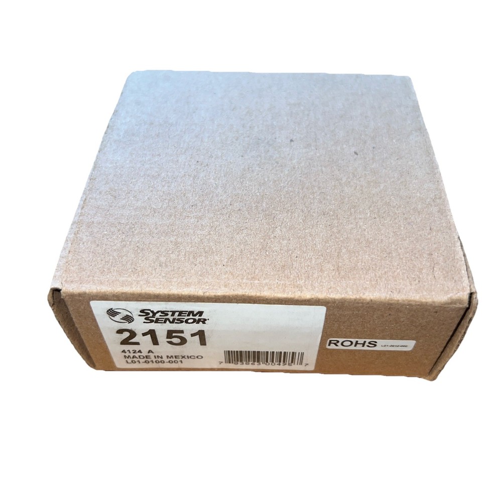 System Sensor 2151 - Same Day Shipping (SEALED)