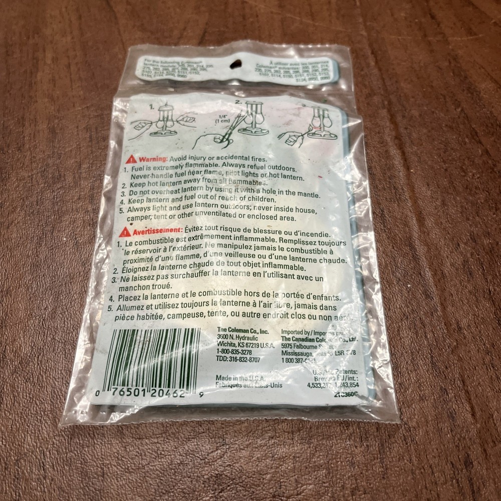 4-Pack - Coleman String Tie Sock Style #21 Mantle NOS