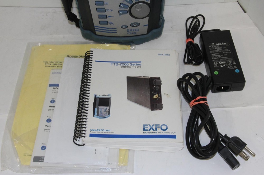 EXFO FTB-200-S2 Portable Network Testing Platform with FTB-7200D-23B-EI OTDR