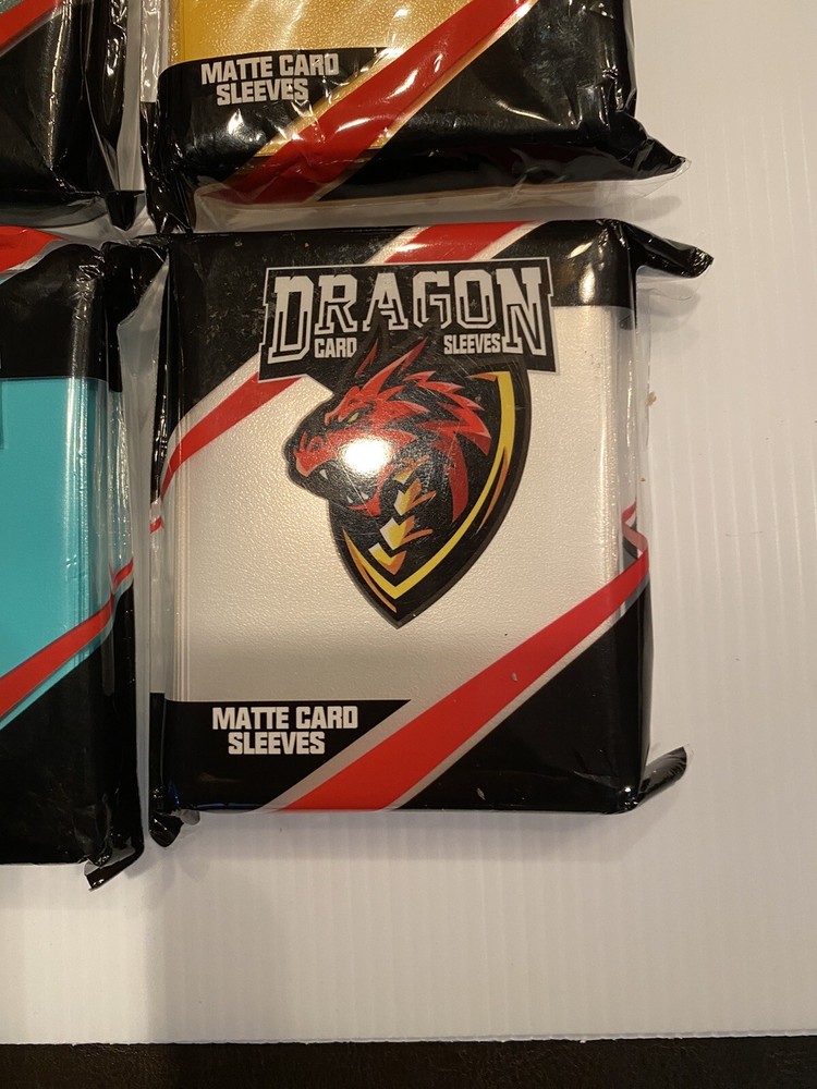 6-pack Dragon Shields 100CT Standard Size Deck Protector Classic Sleeves
