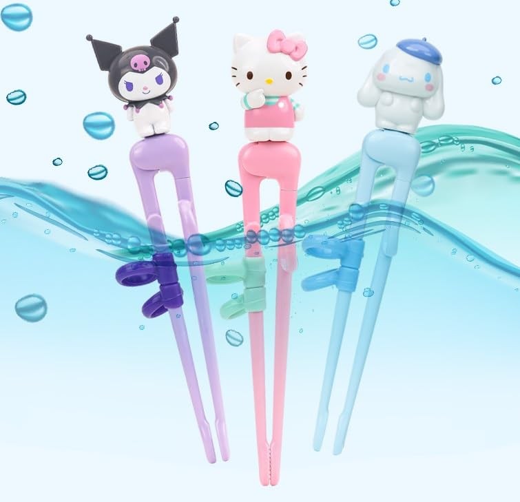 Cute Training Chopsticks For Right-Hand (Pink)