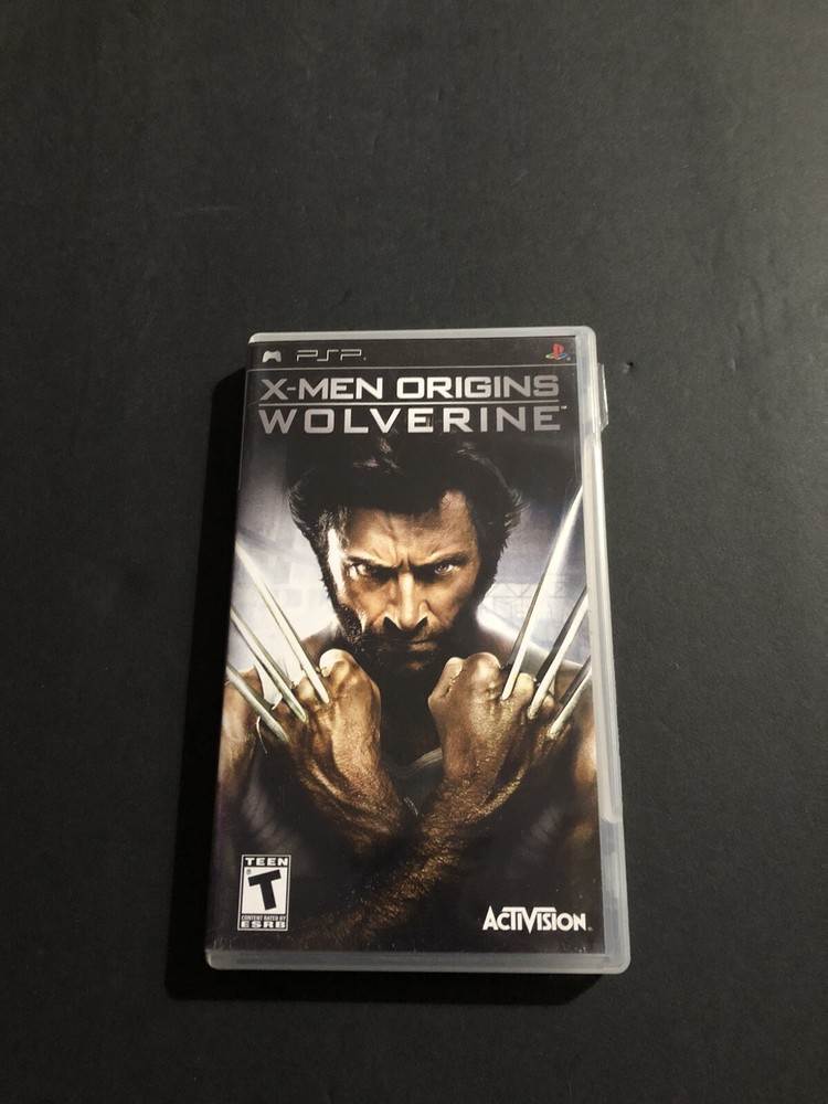 x-men origins wolverine psp case only With Insert