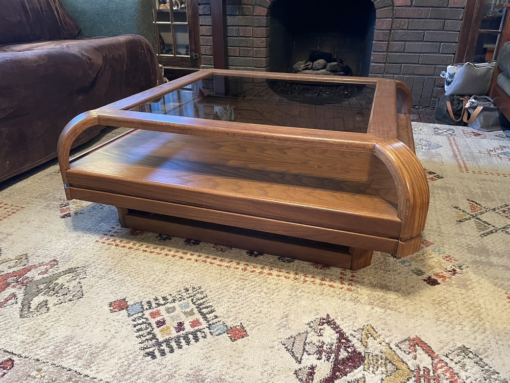 Post-modern Coffee Table, Square, Hodges-style 70’s 80’s