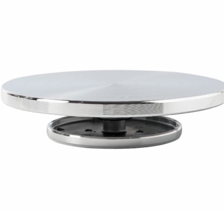 6" Lazy Susan stand , Rotating Decorating Cake Stand