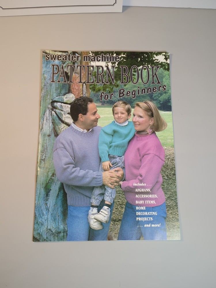 Bond Incredible Sweater Machine Instructions Manual Pattern Books