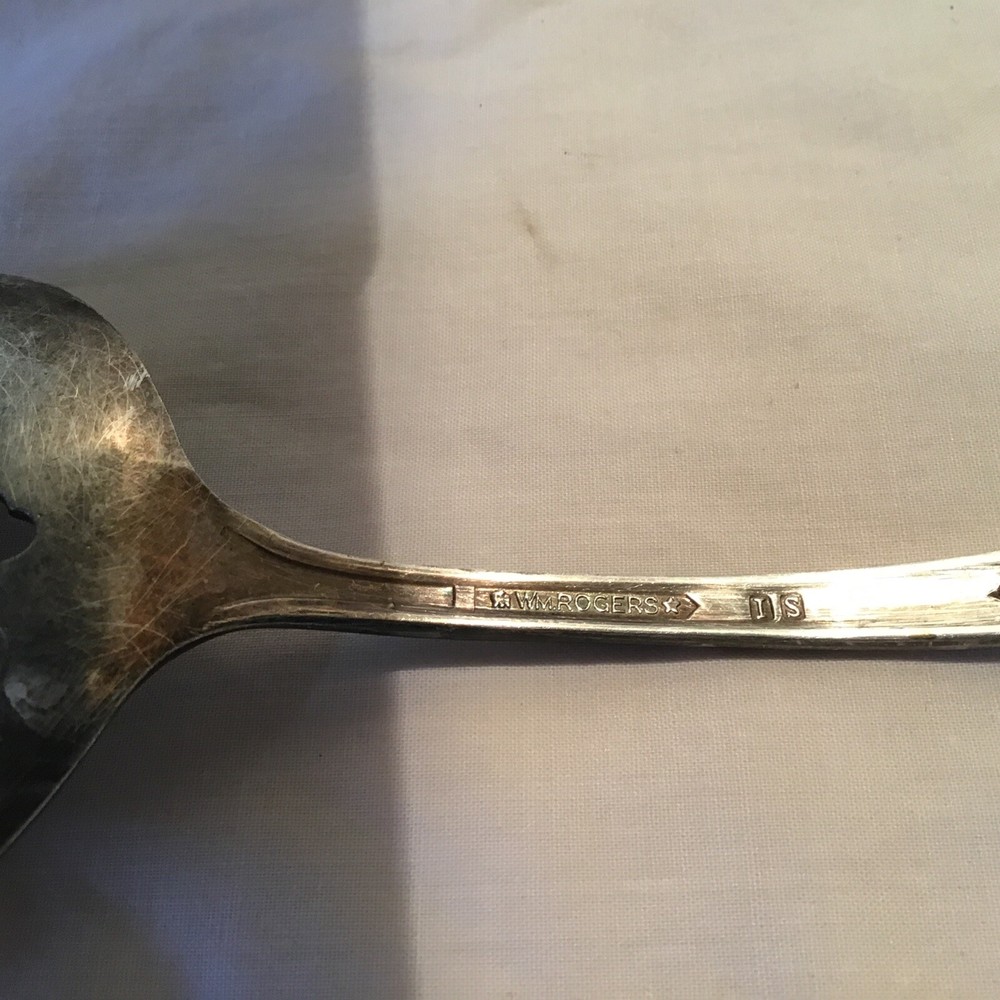 Wm. Rogers IS Fruit pattern tomato lifter