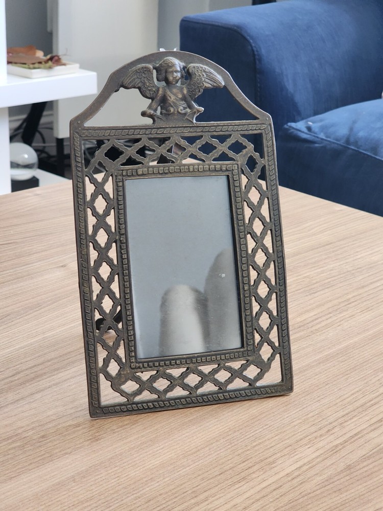 Victorian Bronze Picture Frame