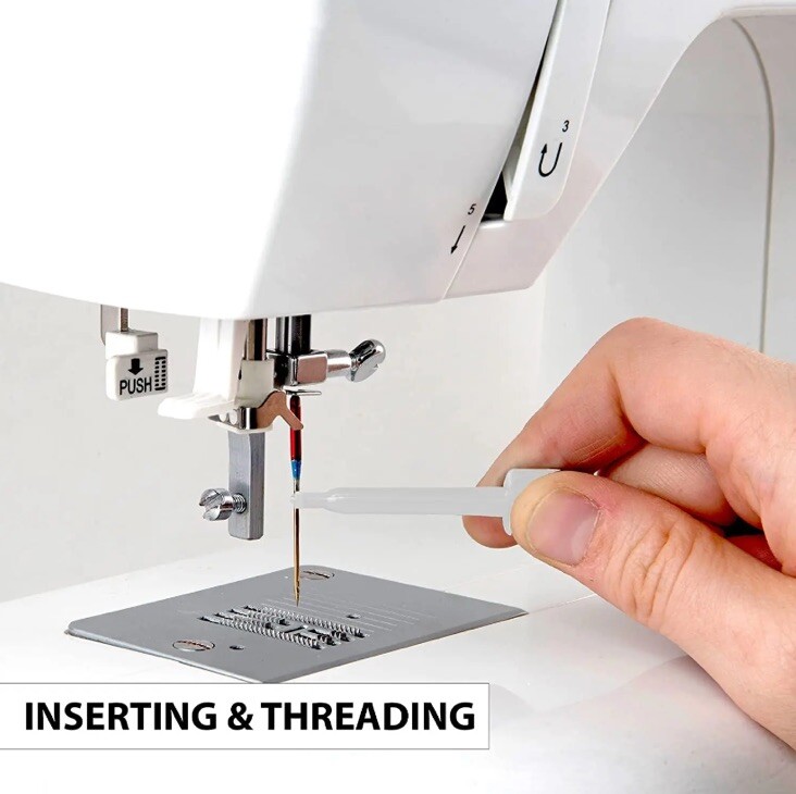 SINGER 00798 Universal Sewing Machine Needle Inserter, White