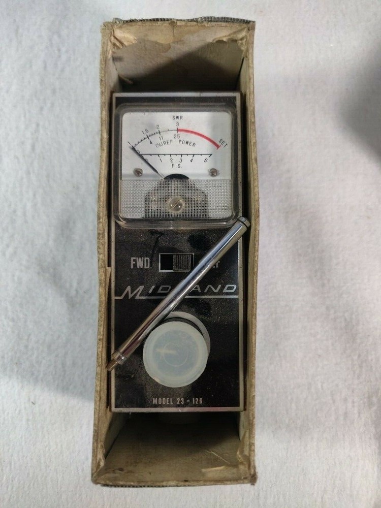 Midland Field Strength Indicator and Standing Wave Bridge Model 23-126
