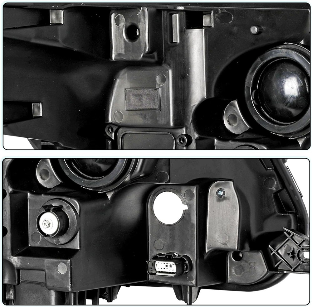 Headlight Assembly for 2016 2017 2018 2019 Ford Explorer with LED DRL, Left Driv