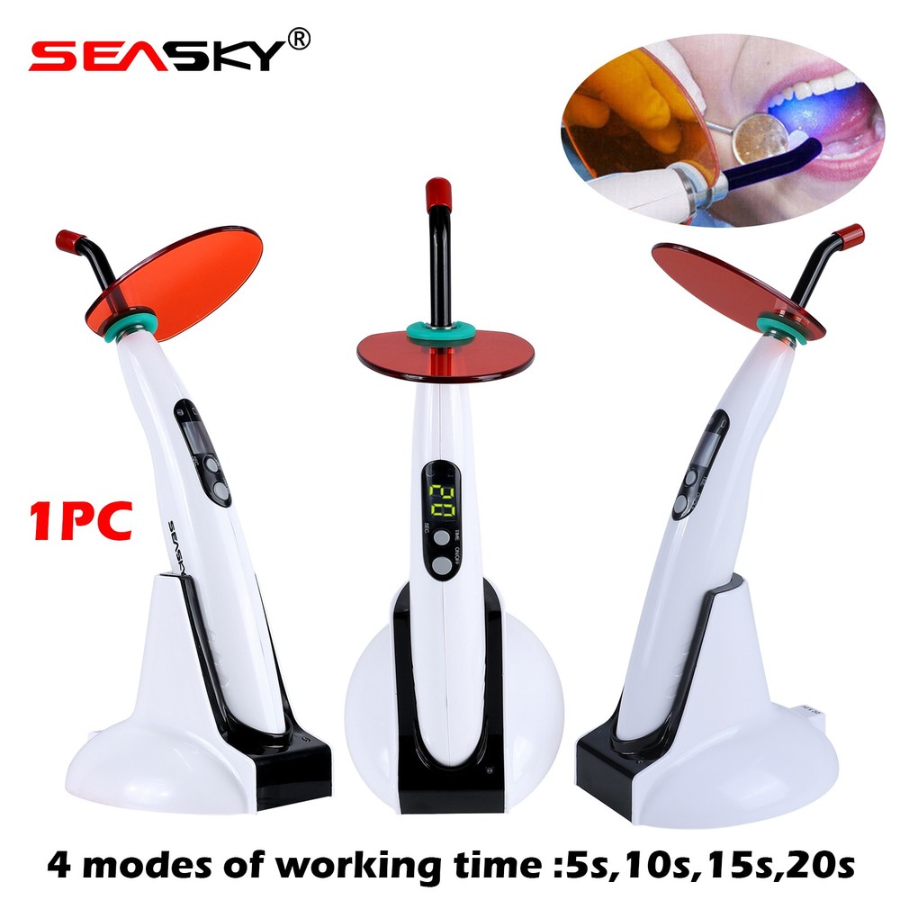 Wireless Cordless Led 5 Second LED Curing Light Cure Lamp 1500mw/c㎡ Dental