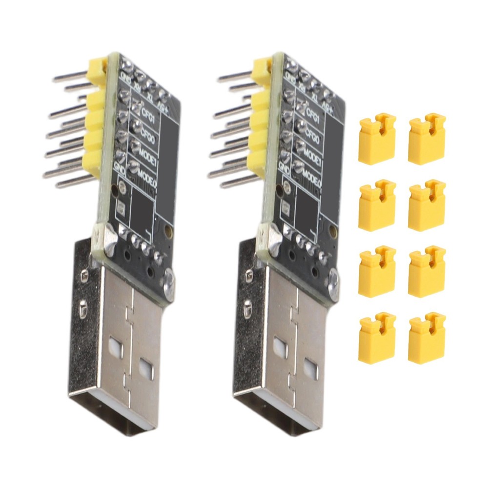 2 pcs CH9329 USB HID Modules UARTTTL to USB Converter for For game Projects