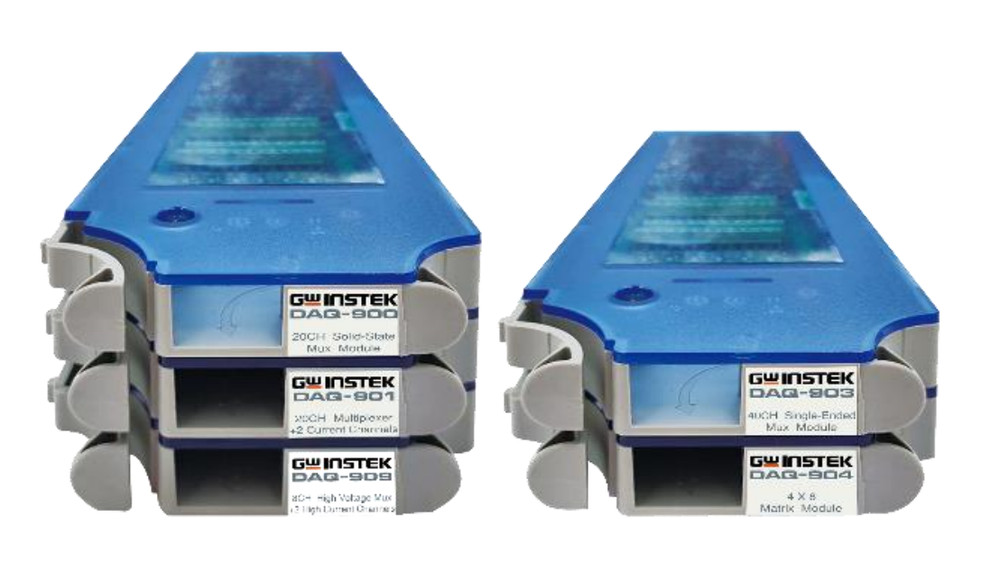 GW Instek DAQ-909 8+2 Channels High Voltage High Current Multiplexer DAQ