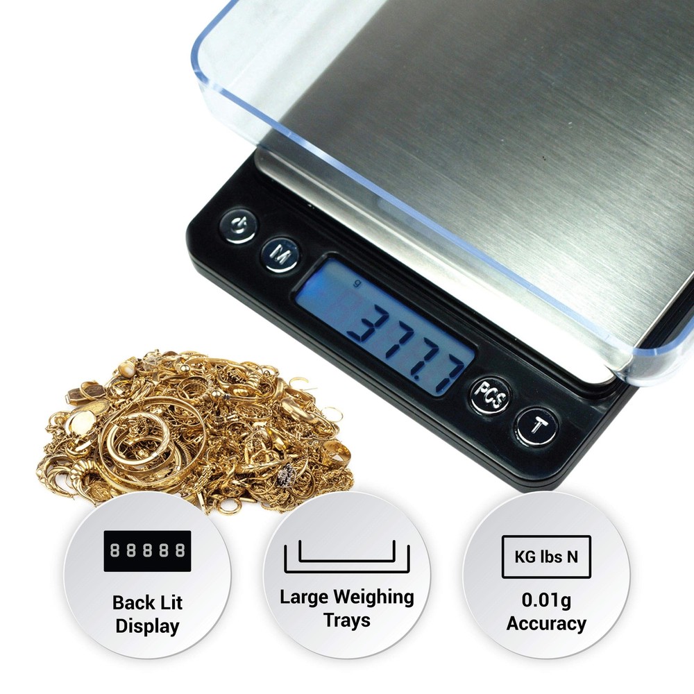 Horizon High Precision, Professional Grade Small, Mini, Pocket Digital Scale ...