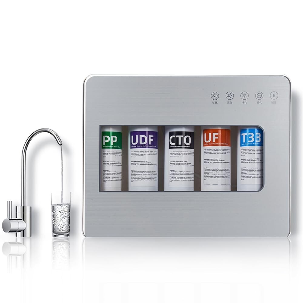Ginian Under Sink Water Filter System Five-Stage Filtration ultrafilter