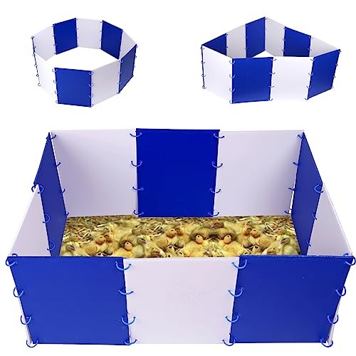 Chick Starter Kit Chicken Brooder Box for 15 Ducks Chicks Portable Coop &