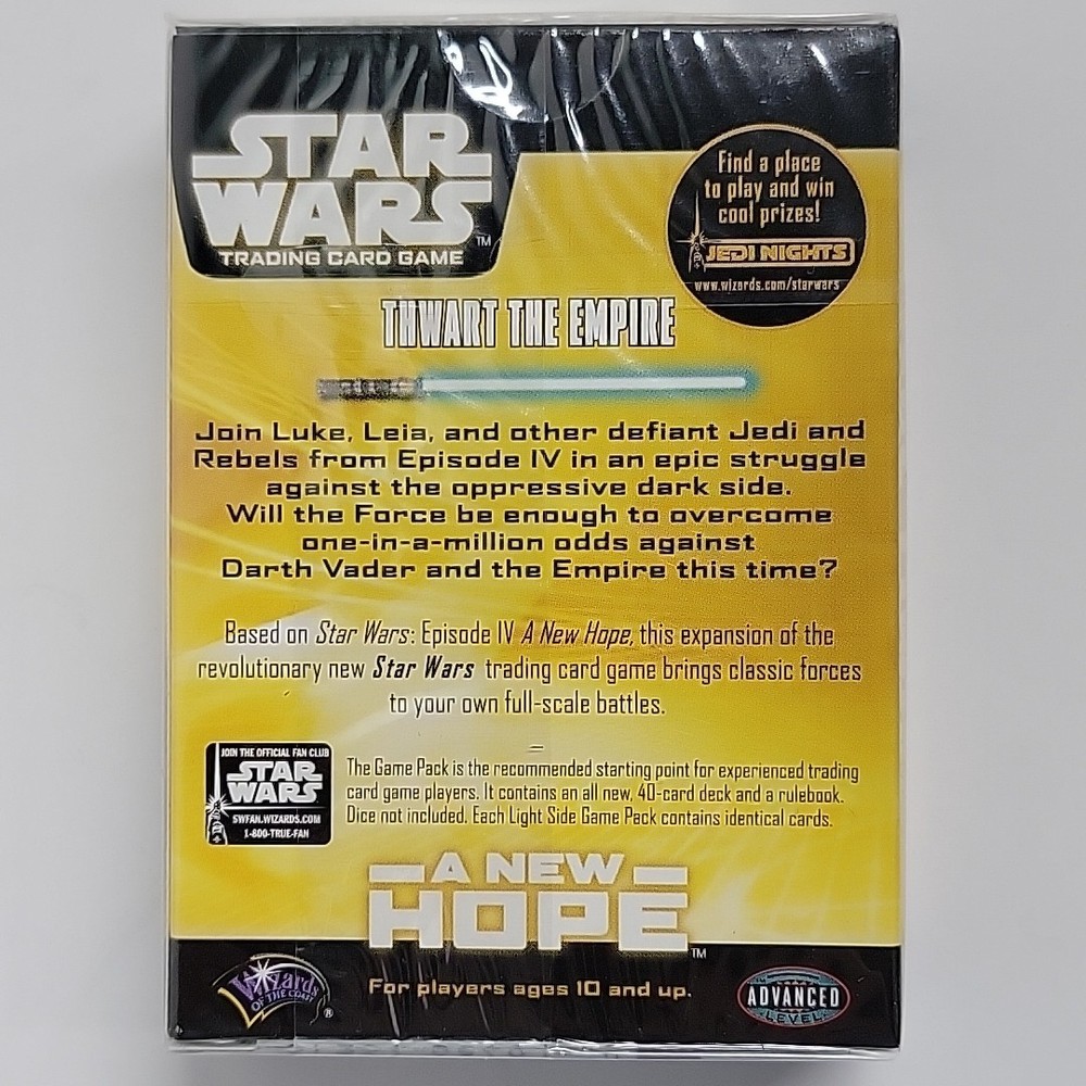 Star Wars Light Side Starter Deck A New Hope TCG