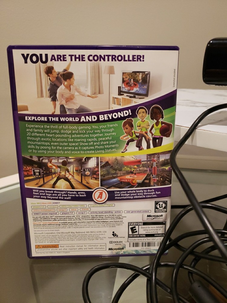 Microsoft Xbox 360 Kinect Bundle Camera Sensor 1414 Manuals, Game & Accessories.