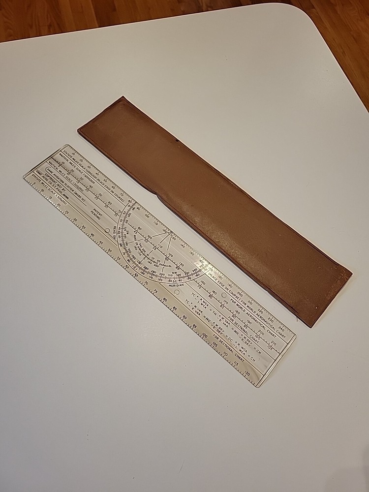 1957 Kane Avigation Plotter Mark IV With Case - KANE Aero ST Paul MN