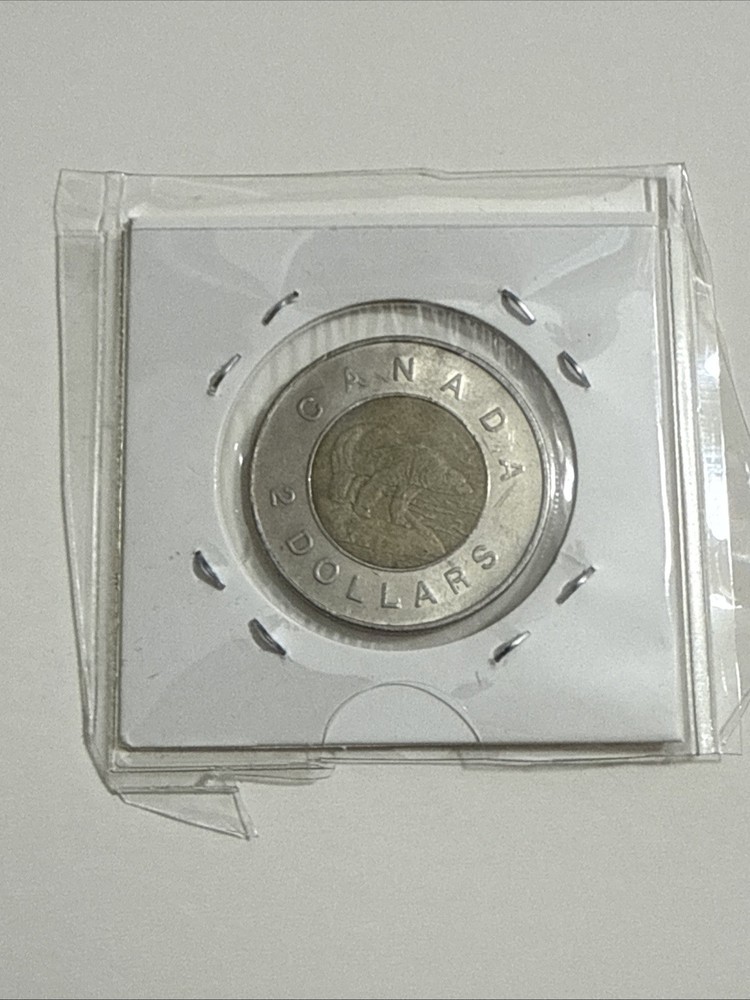 2004 CANADA 2 dollars from set Good Shape In Case Maple Leaf