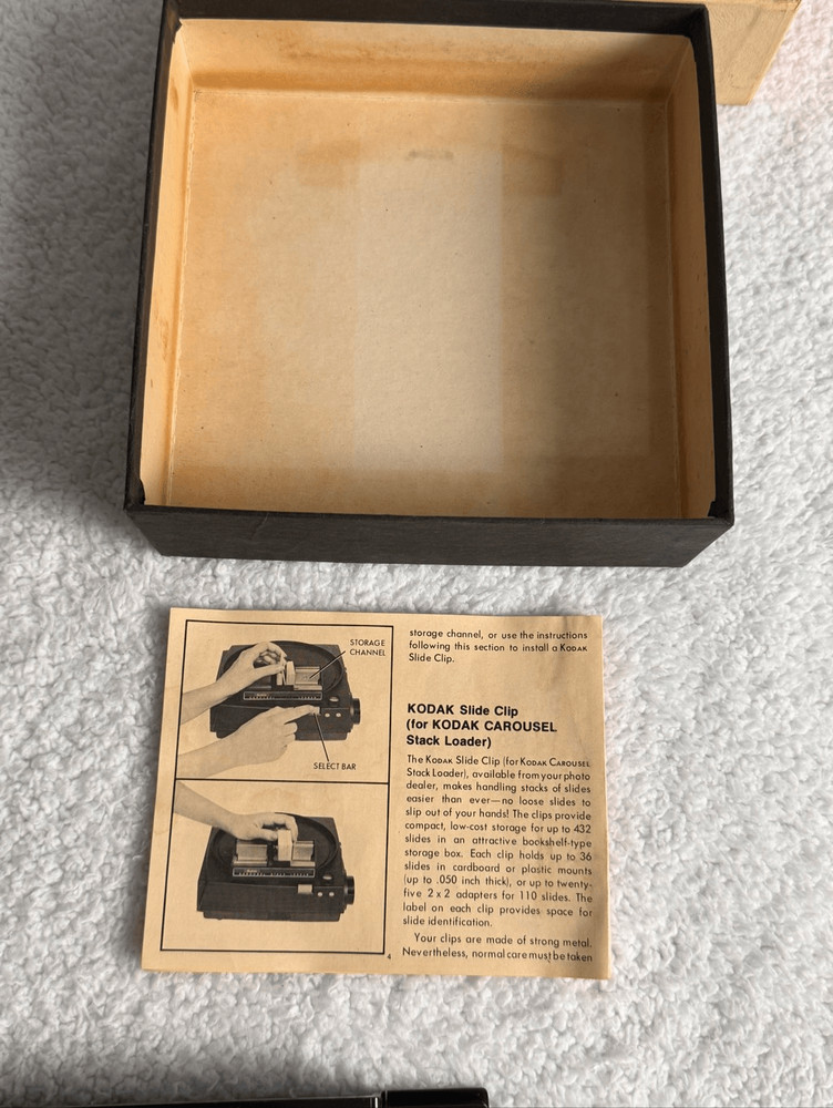 Vintage Kodak Carousel Stack Loader for Slides