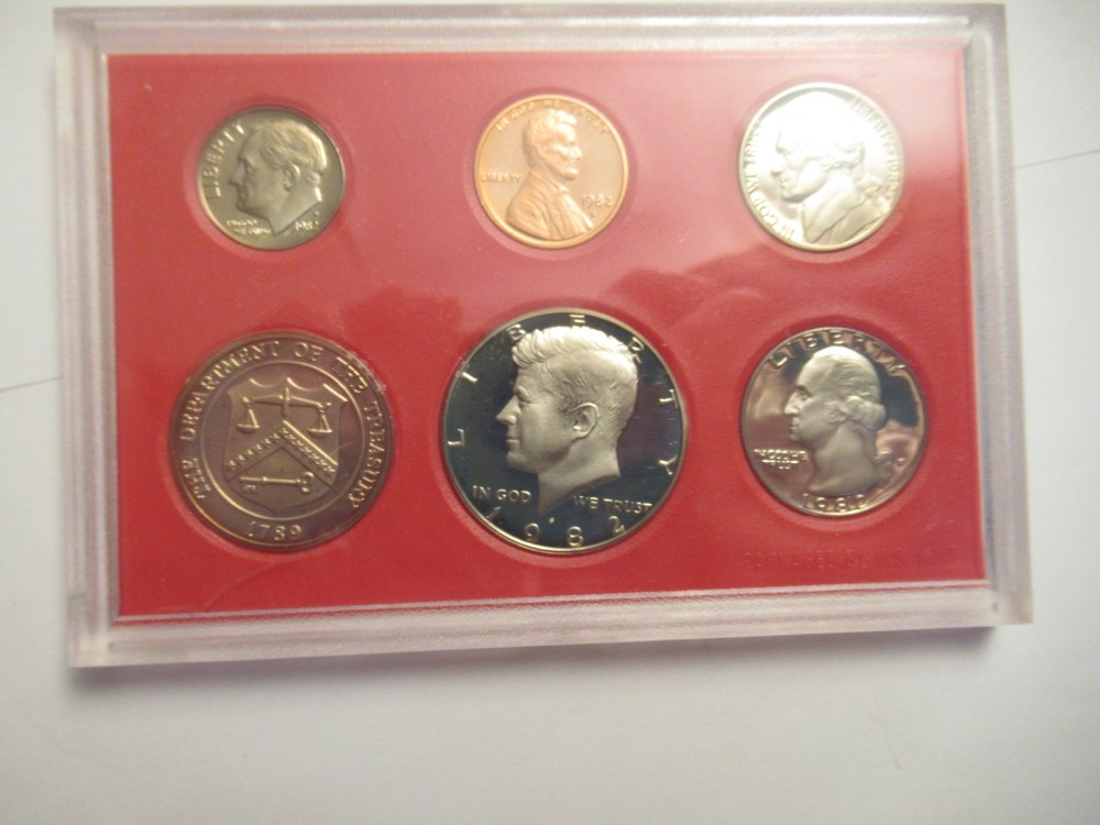 FOUR US Mint Proof Sets, 1979-1982