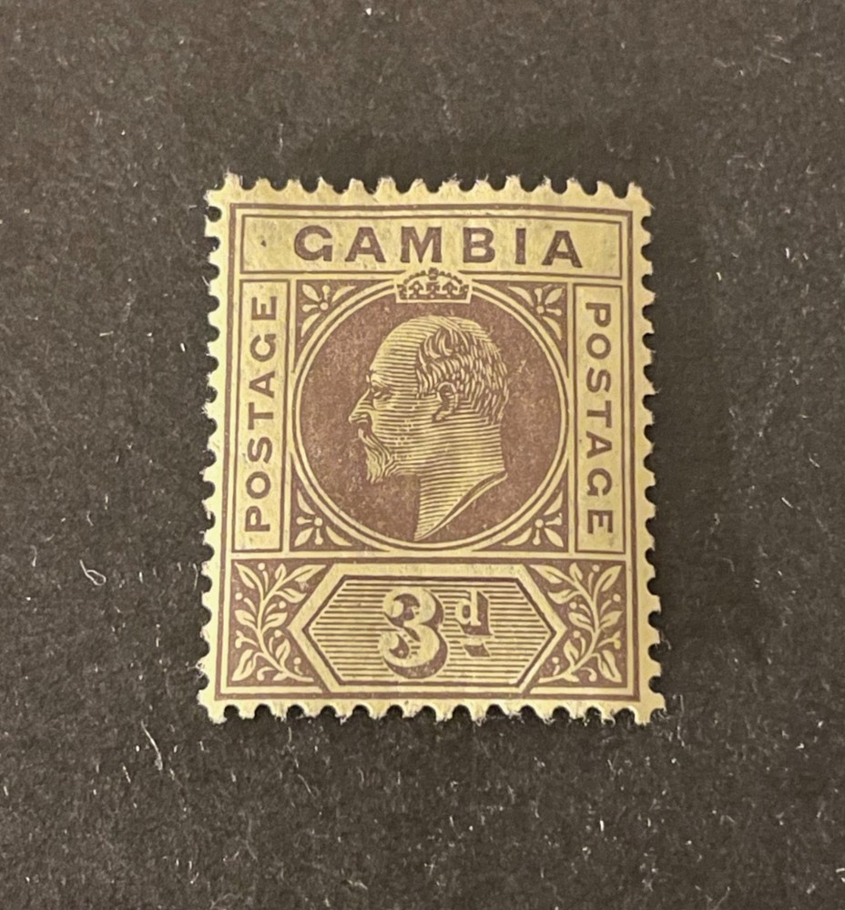 Stamps Gambia Scott #47 hinged