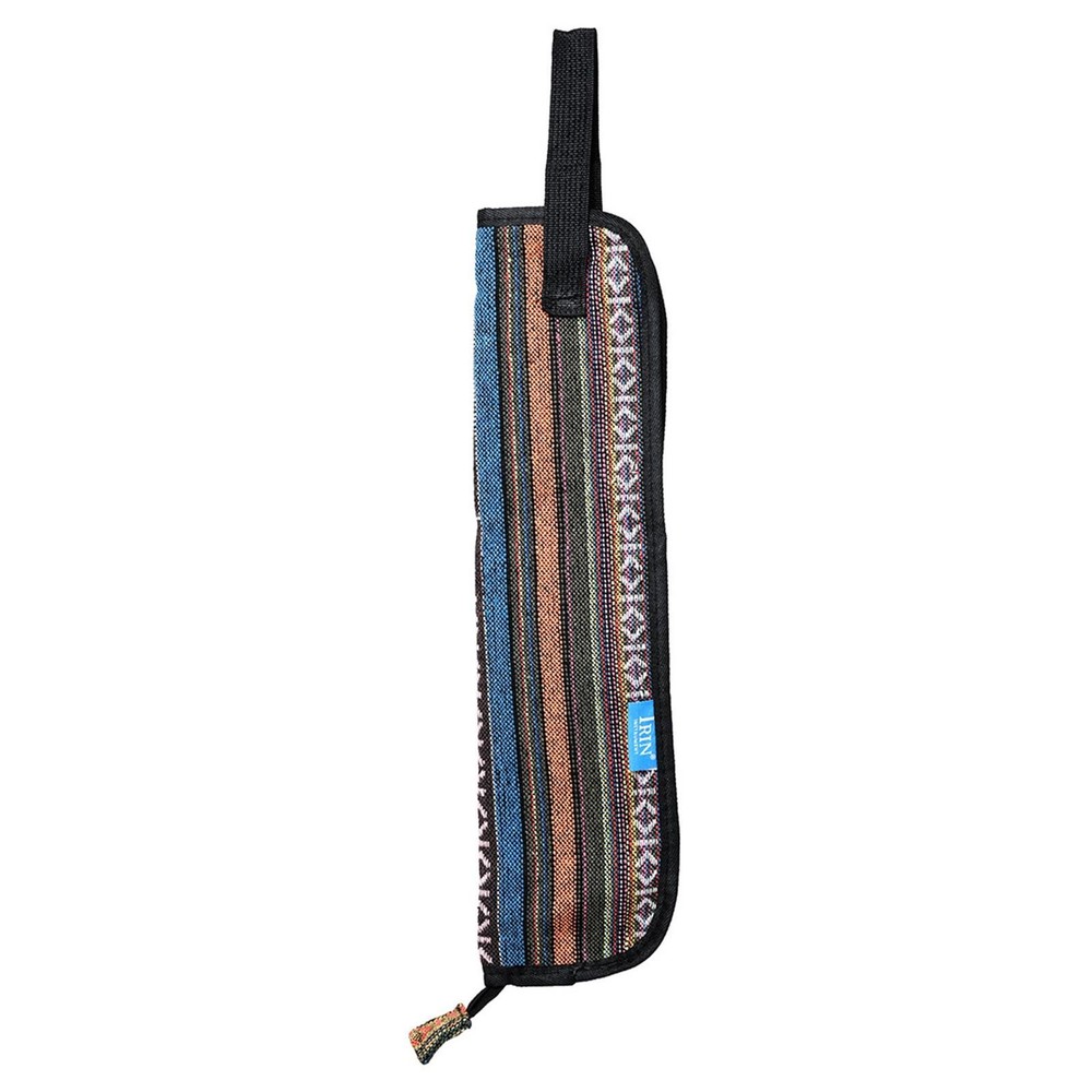 Printed Drumsticks Bag Holder with Floor Tom Hooks Percussion Accessories