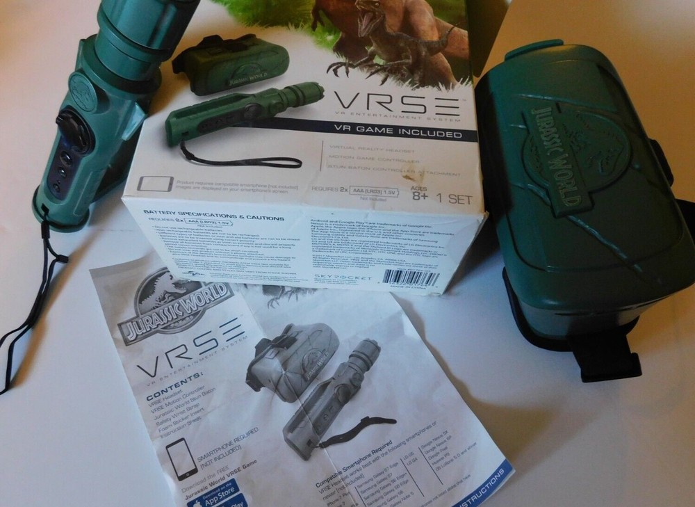 Jurassic World VR Game VRSE VR Entertainment System Virtual Reality for Iphone