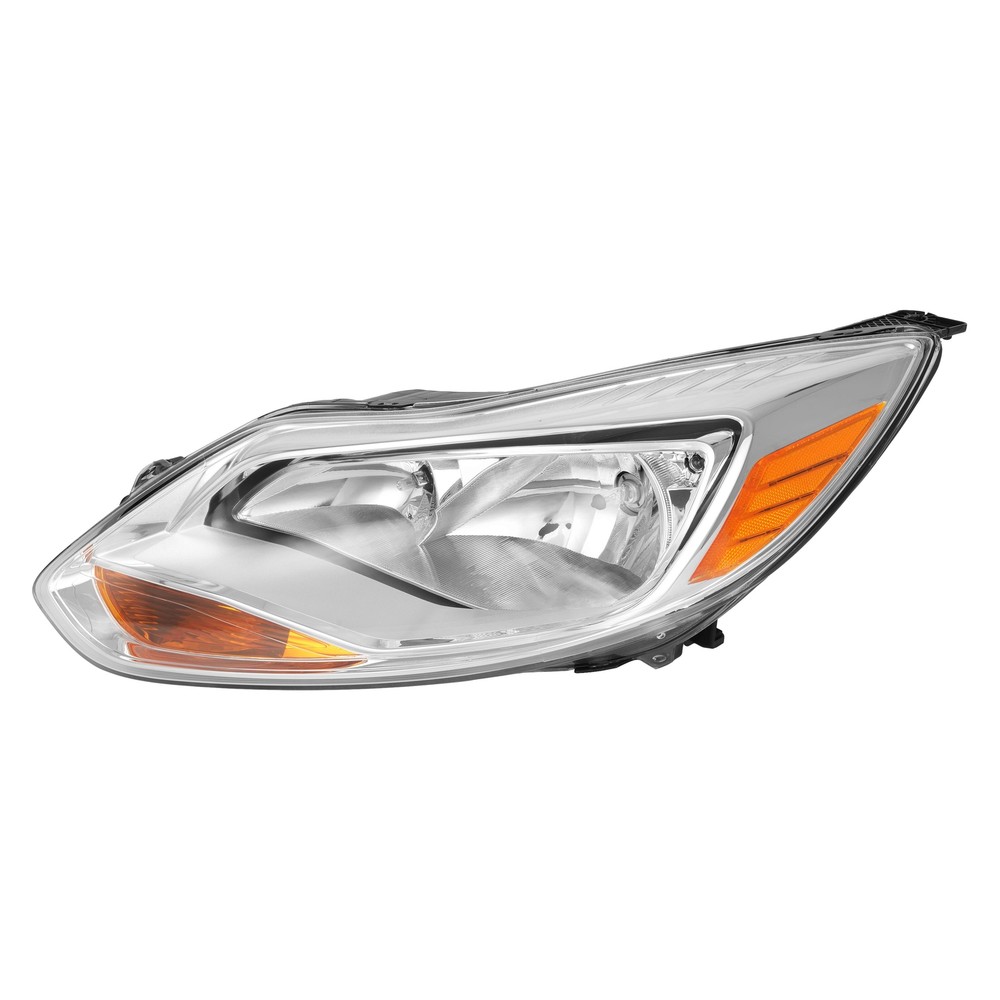 For Ford Focus 2012-2014 Chrome Halogen Headlight Replacement Driver Side Left