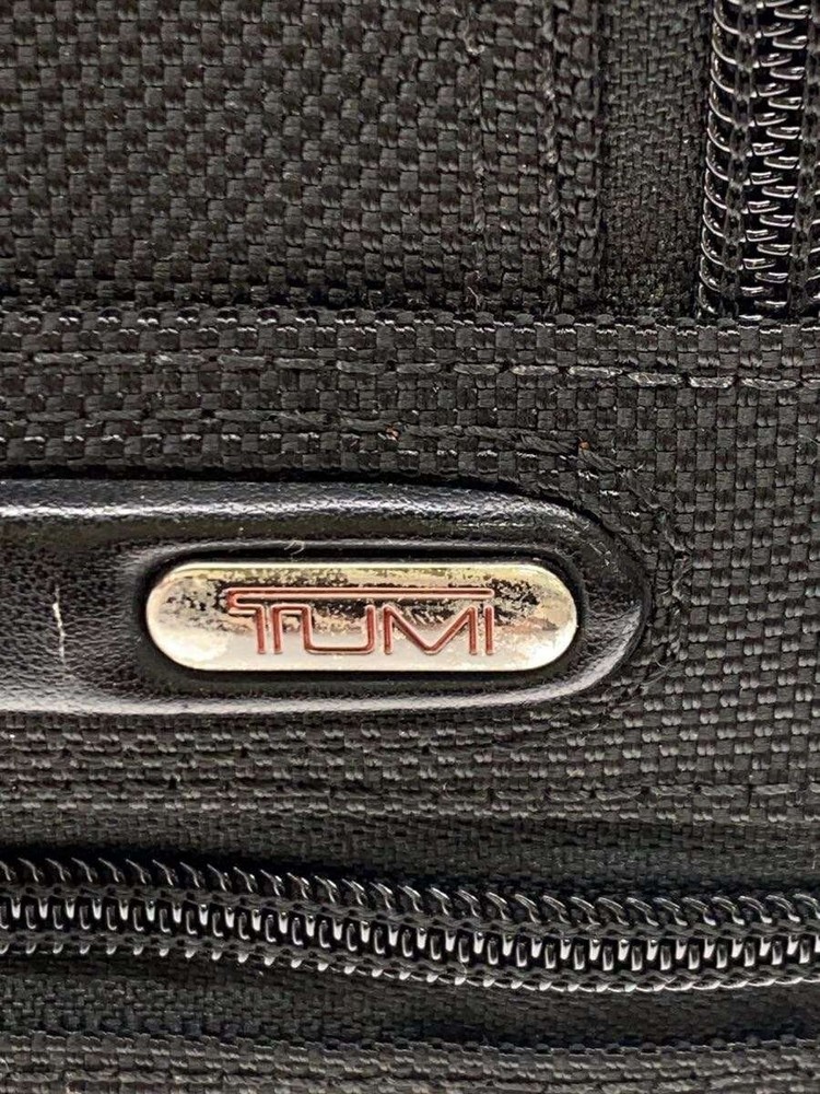 TUMI Briefcase Business Bag 2-Way Black Plain Used